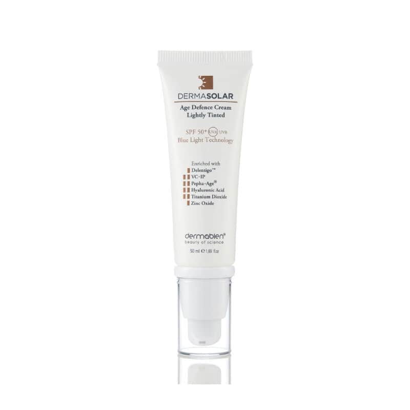Dermasolar Spf 50 + Anti-blemish And Anti-wrinkle Sunscreen Tinted 50 ml - 1