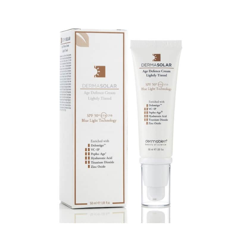 Dermasolar Spf 50 + Anti-blemish And Anti-wrinkle Sunscreen Tinted 50 ml - 2