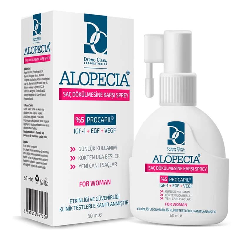Dermo Clean Alopecia Procapil Anti Hair Loss Spray 60 ml - Women - 3