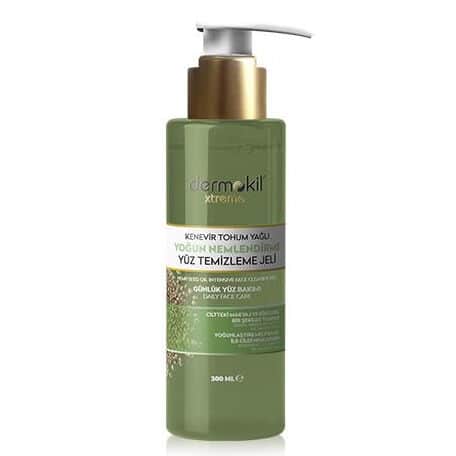 Dermokil Hemp Seed Oil Moisturizing Facial Cleansing Gel 300 ml - 1