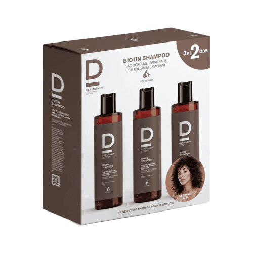 Dermoskin Biotin Shampoo For Women 200 ml Buy 3 pay 2 - 1