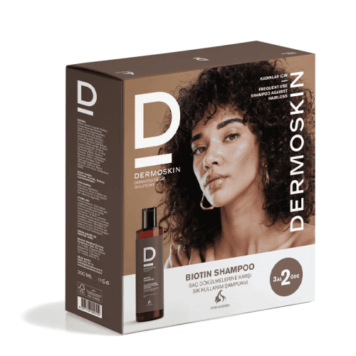 Dermoskin Biotin Shampoo For Women 200 ml Buy 3 pay 2 - 2