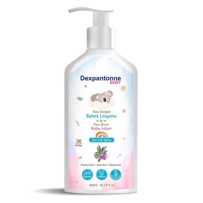 OTC İstanbul İlaç Dexpantonne Baby Newborn Baby Lotion 300 ml