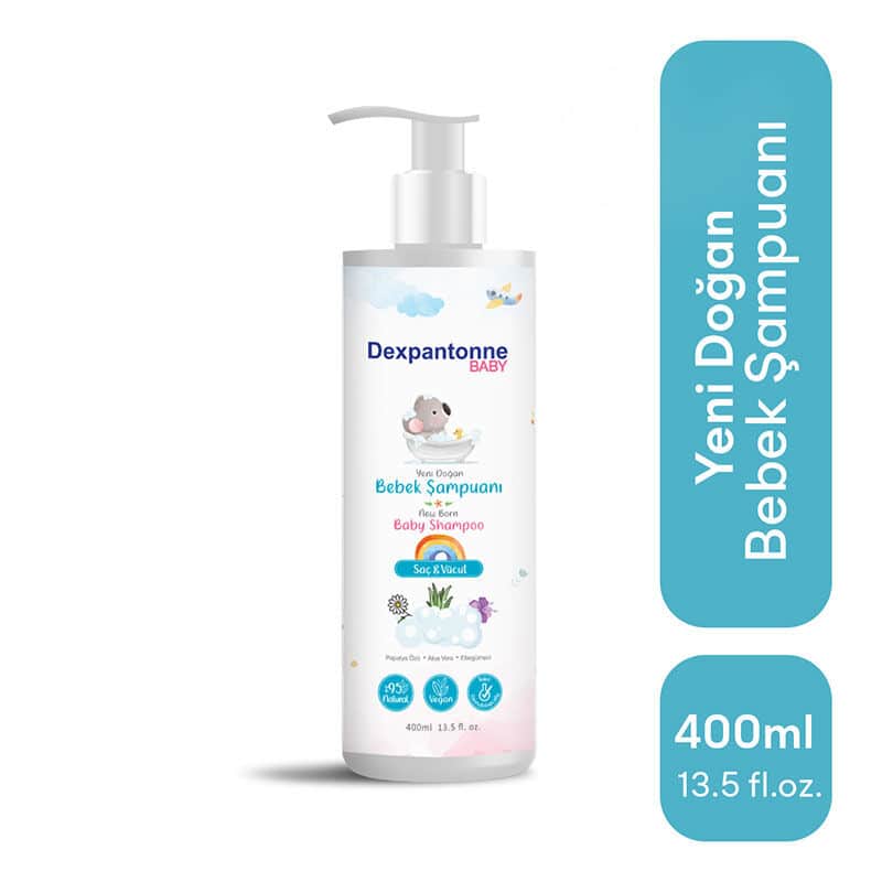 OTC İstanbul İlaç Dexpantonne Baby Newborn Baby Shampoo 400 ml - 2