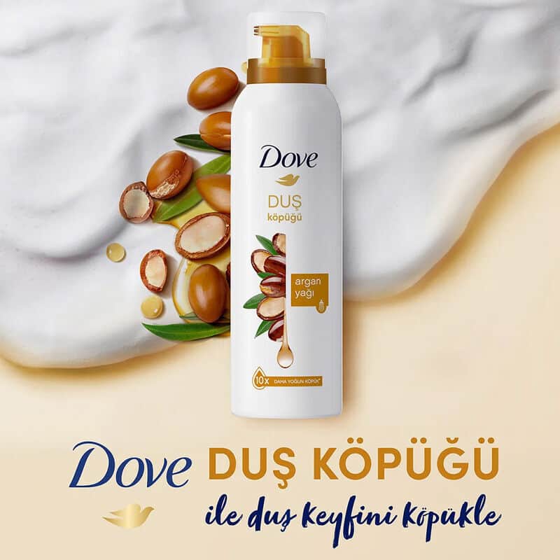 Dove Argan Oil Shower Foam 200 ml - 2