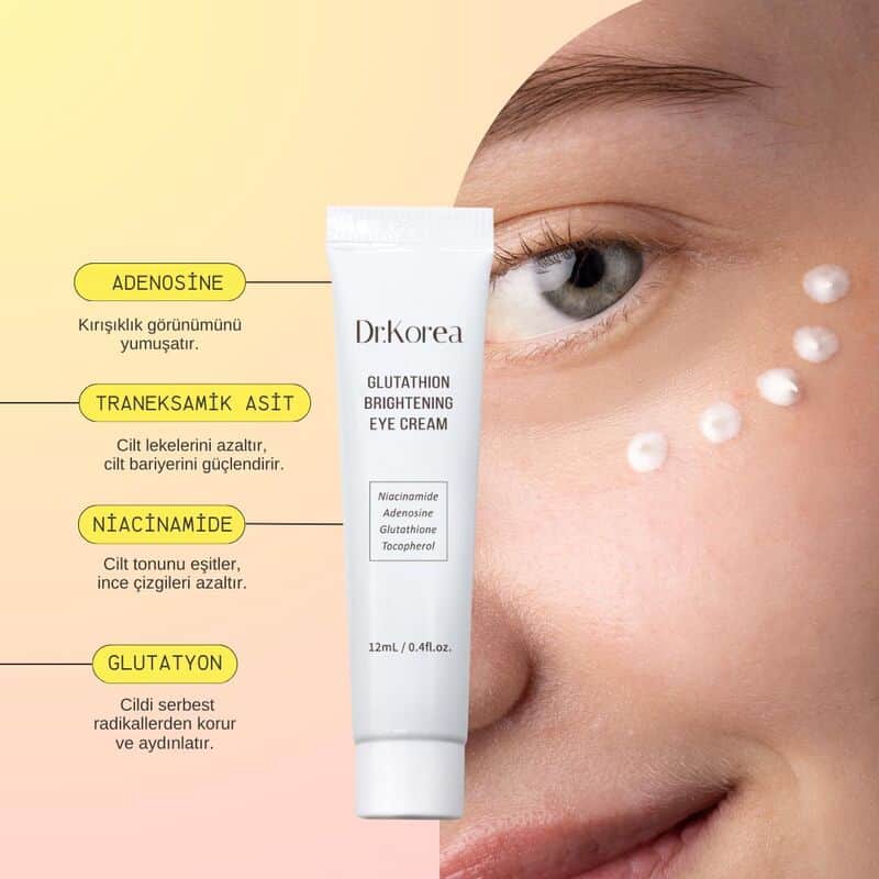 Ledoria Kozmetik Dr.korea Glutathion Brightening Eye Cream 12 ml - 2