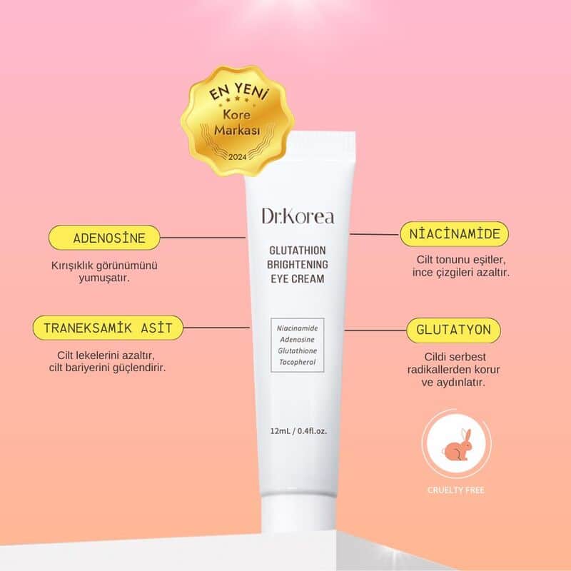 Ledoria Kozmetik Dr.korea Glutathion Brightening Eye Cream 12 ml - 3