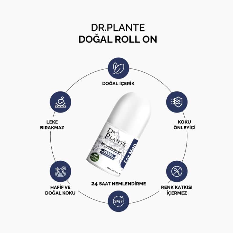 Dr. Plante Natural Roll On 50 ml - Men - 2