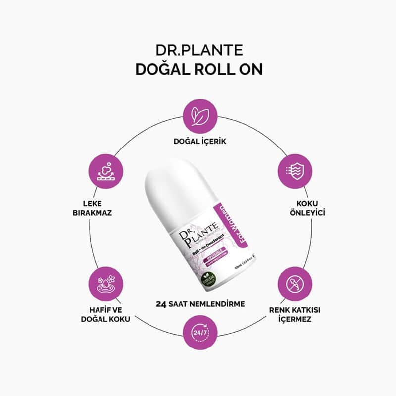 Dr. Plante Natural Roll On 50 ml - Women - 2