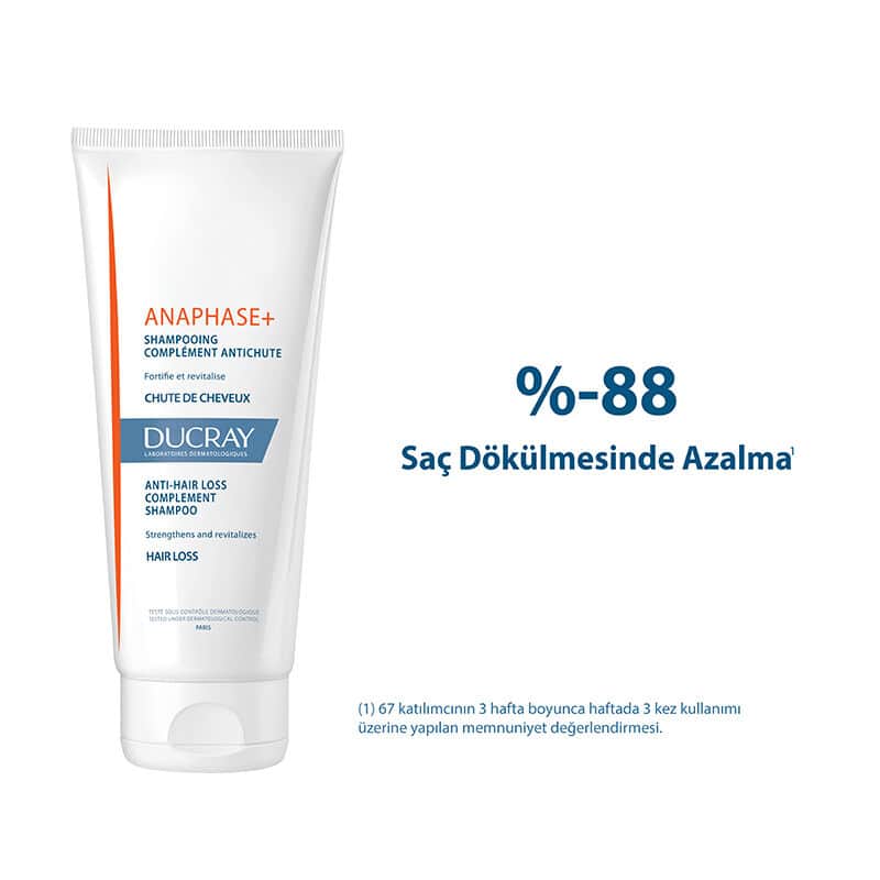 Ducray Anaphase+ Anti-hair Loss Complement Shampoo 200 ml - 4