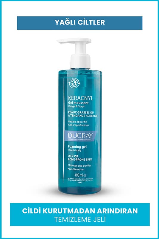 Ducray Keracnyl Foaming Gel 400 ml