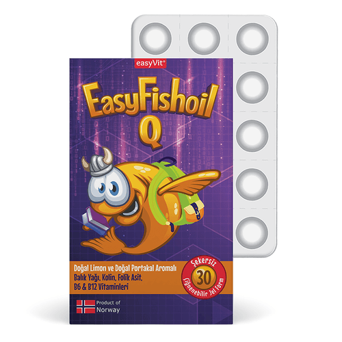Easyvit Easy Q Kids 30 chewable Tablets - 1