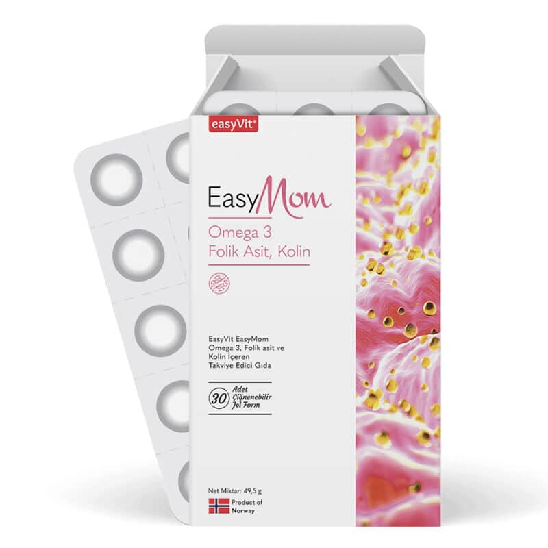 Easyvit Easymom Food Supplement 30 pcs Chewable Gel Form - 2