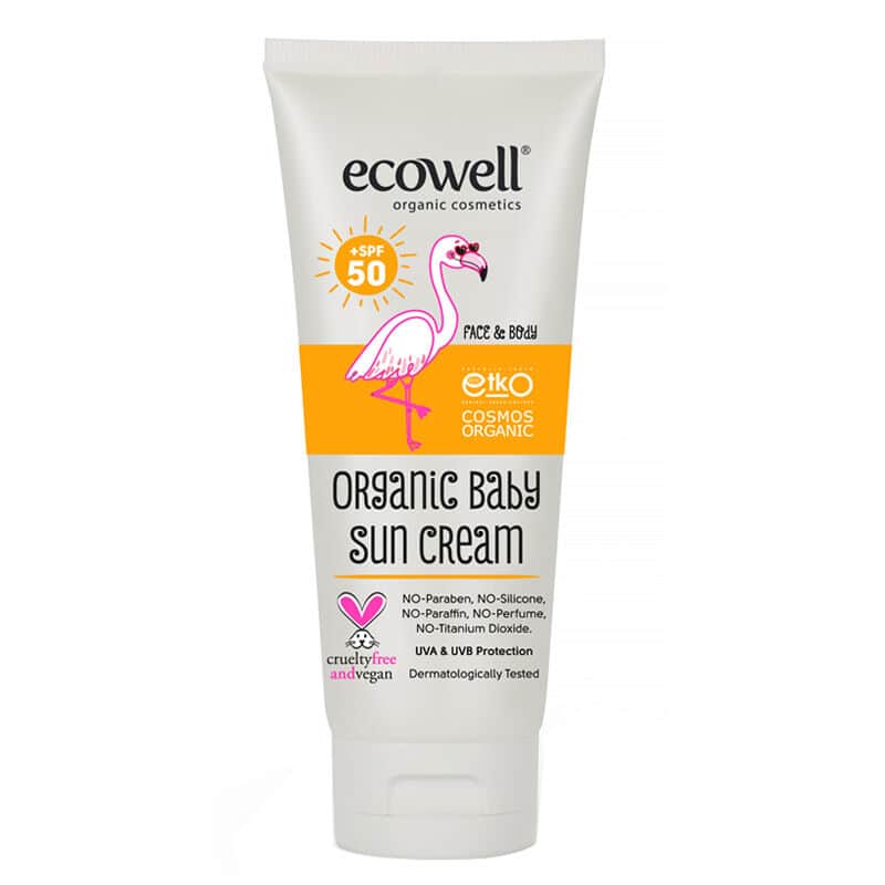Ecowell Organic Baby Sunscreen Spf 50 110 gr - 1