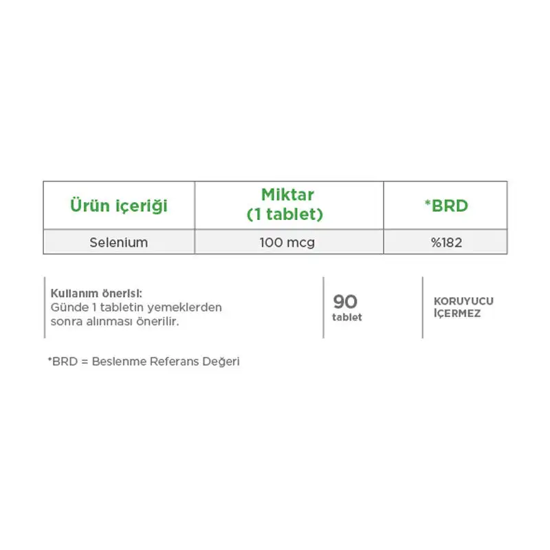 Dynavit Selenium 100 mcg 90 tablets - 2