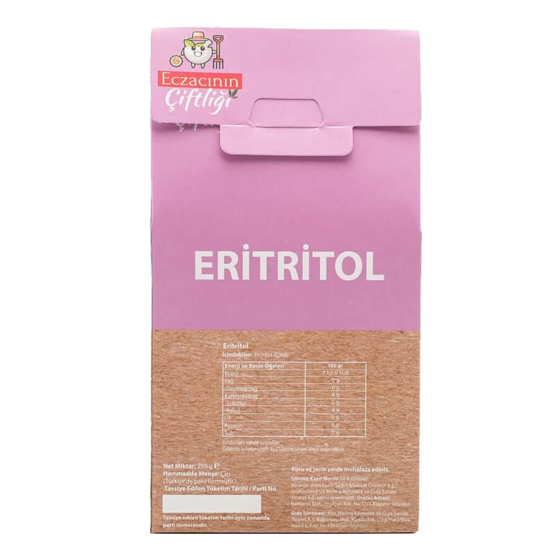 Eczacının Çiftliği Erythritol 250 gr - 2