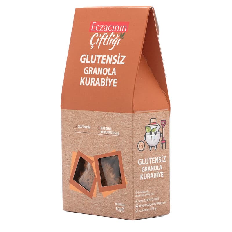 Eczacının Çiftliği Apothecary's Farm Gluten Free Granola Cookies 50 gr