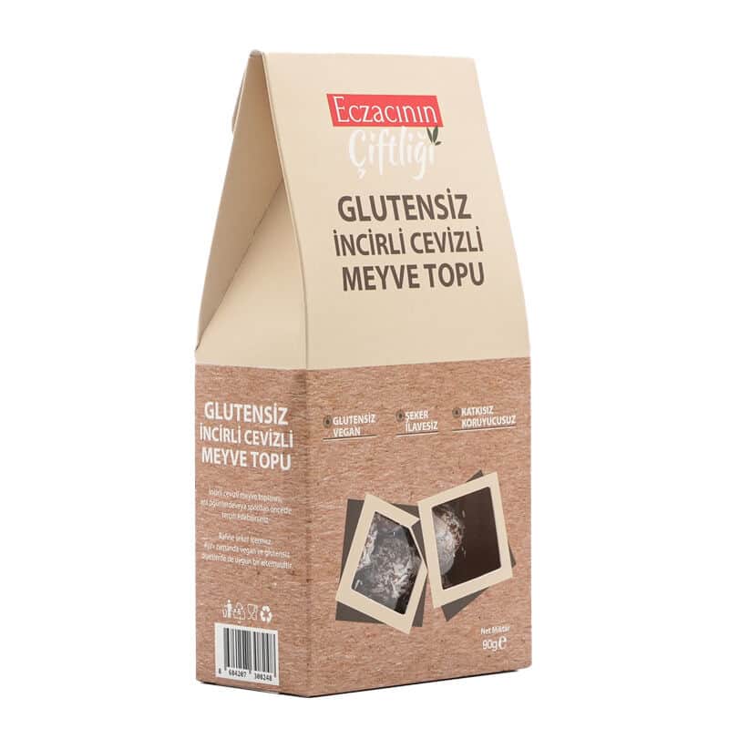 Eczacının Çiftliği Apothecary's Farm Gluten-free Fig And Walnut Fruit Ball 90 gr - 2