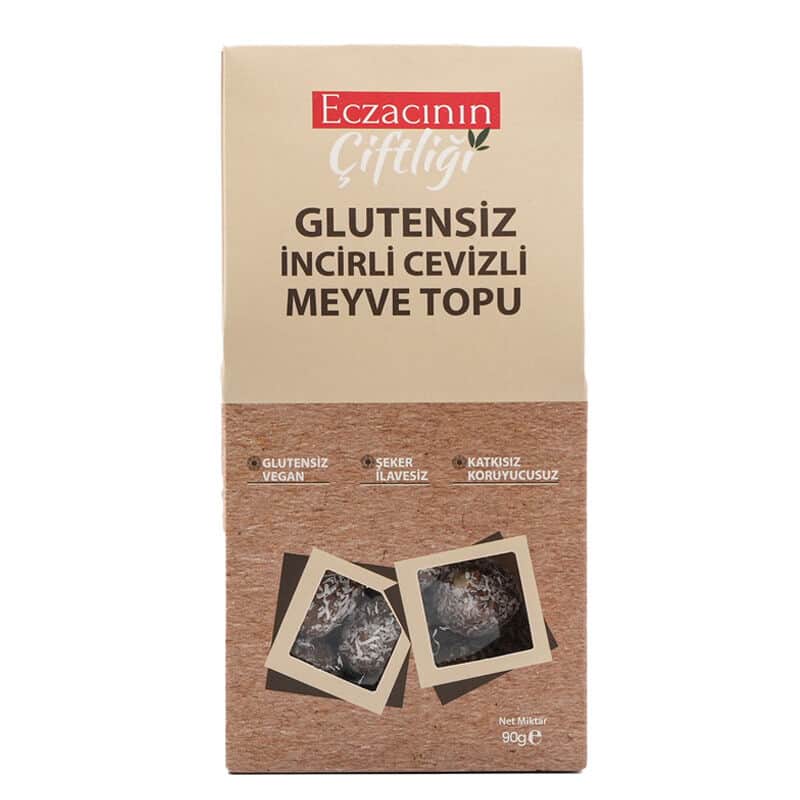 Eczacının Çiftliği Apothecary's Farm Gluten-free Fig And Walnut Fruit Ball 90 gr - 4