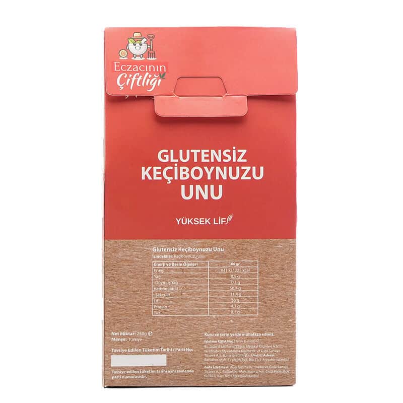 Eczacının Çiftliği Gluten-free Carob Flour 250 gr - 2