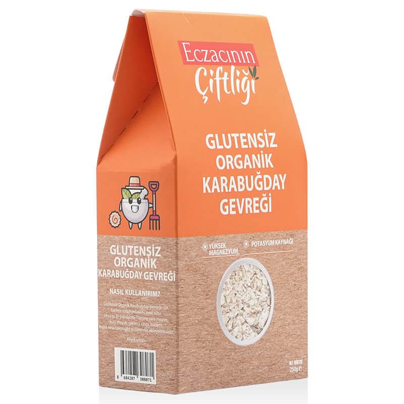 Eczacının Çiftliği Apothecary's Farm Gluten Free Organic Buckwheat Flakes 250 gr - 1