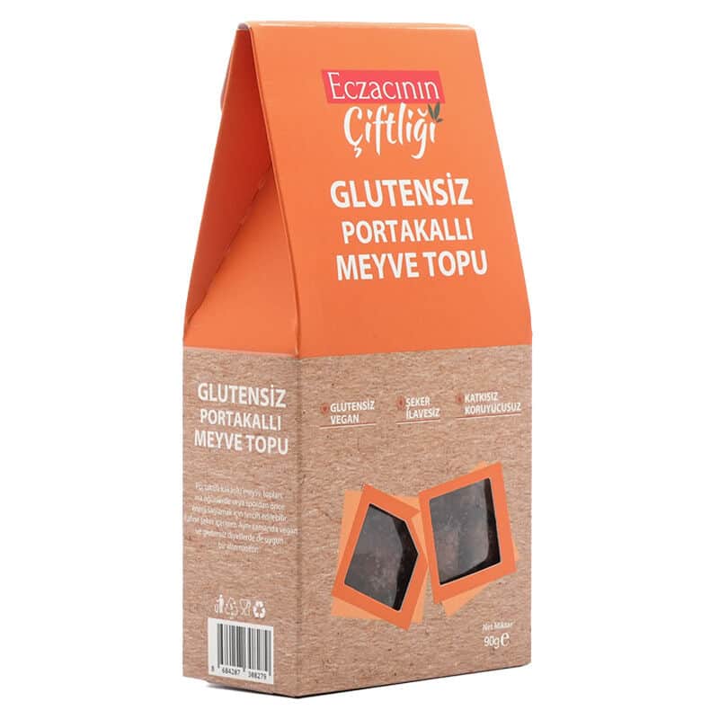 Eczacının Çiftliği Apothecary's Farm Gluten Free Orange Fruit Ball 90 gr - 2