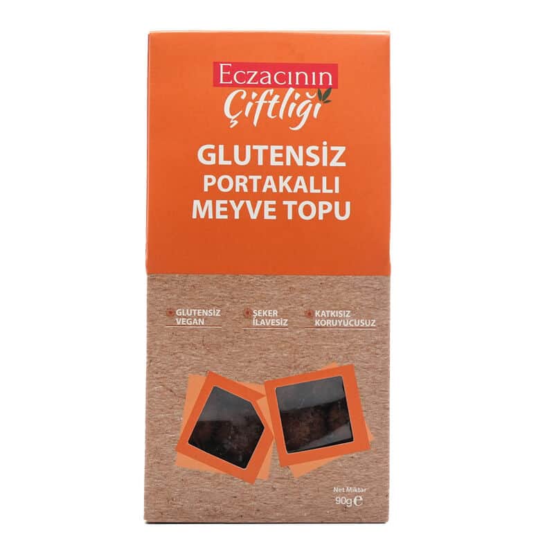Eczacının Çiftliği Apothecary's Farm Gluten Free Orange Fruit Ball 90 gr - 4