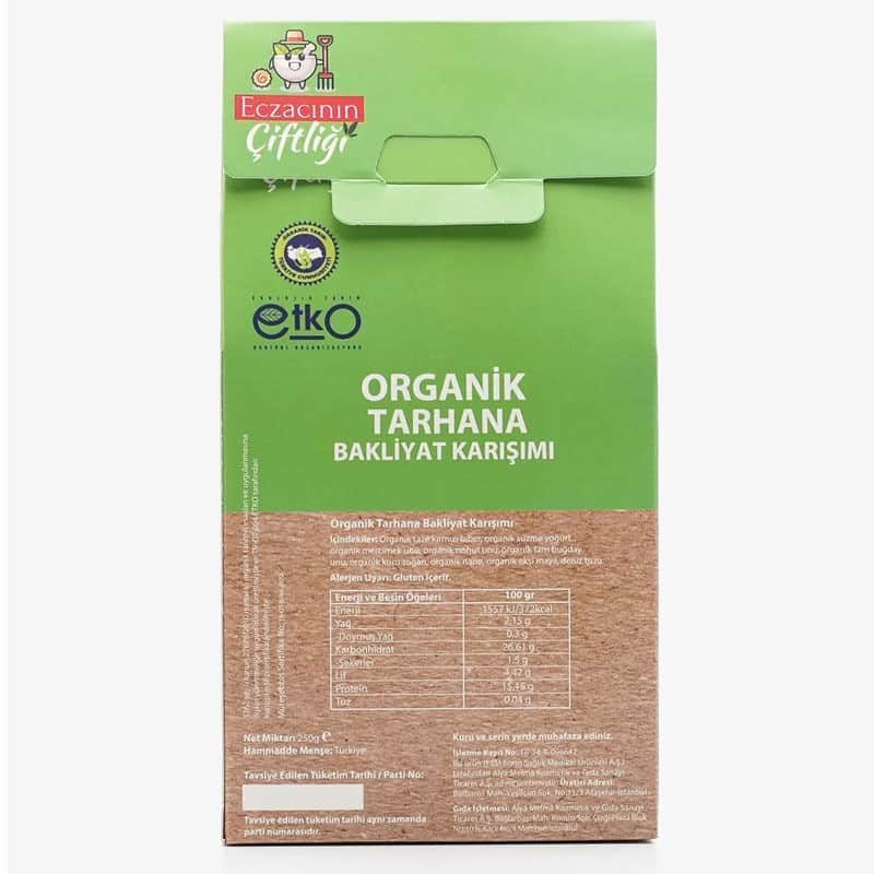 Eczacının Çiftliği Organic Tarhana Legume Mix 250 gr - 2