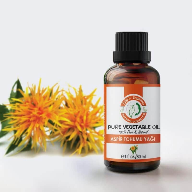 Edys Organics Safflower Oil 30ml - Pure & Natural Cooking Oil - 2