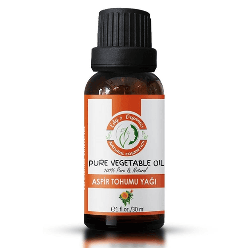 Edys Organics Safflower Oil 30ml - Pure & Natural Cooking Oil - 1