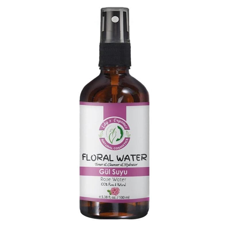 Edys Organics 100ml Rose Water - Natural Hydrating Toner