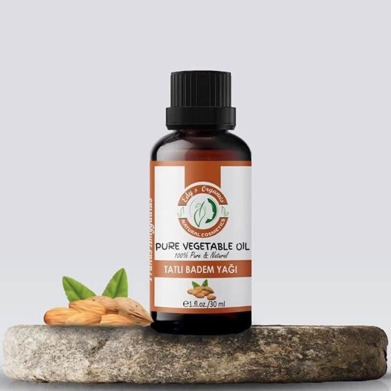 Edys Organics Sweet Almond Oil 30ml - Pure & Natural Moisturizer - 3