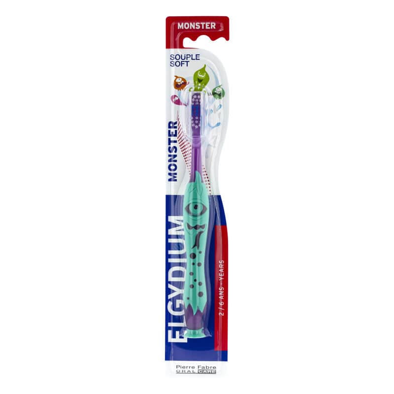 Pierre Fabre Oral Care Elgydium Kids Monster Toothbrush 2-6 years - 4