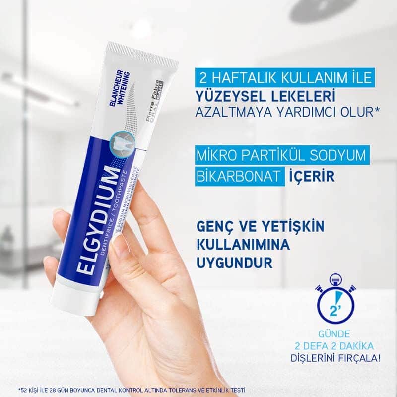 Pierre Fabre Oral Care Elgydium Whitening Daily Whitening Toothpaste 75 ml - 3