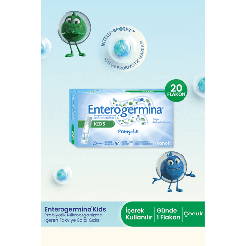 Enterogermina Supplementary Food For Children 100 ml (5 ml X 20 vials) - 2