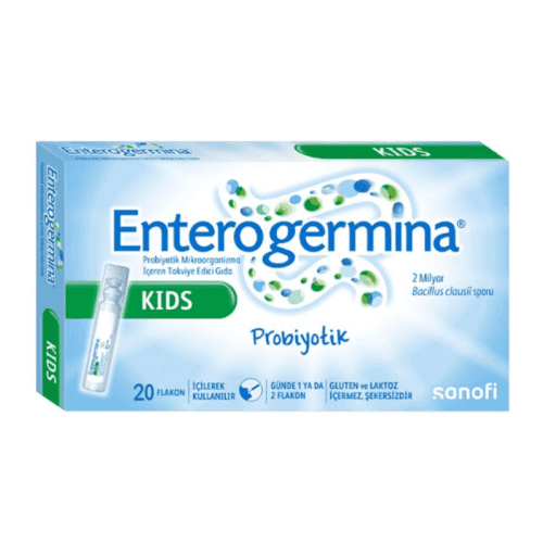 Enterogermina Supplementary Food For Children 100 ml (5 ml X 20 vials) - 1
