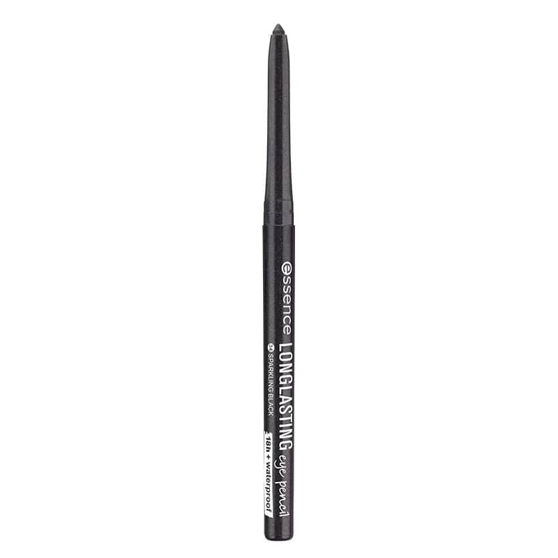 Essence Longlasting Eye Pencil 01 Black Fever - Smudge-Proof, Bold Color - 1