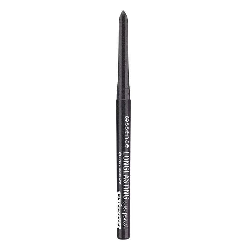 Essence Longlasting Eye Pencil 01 Black Fever - Smudge-Proof, Bold Color