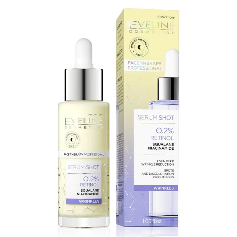 Eveline Cosmetics Serum Shot 0.2% Retinol Sqalane Serum 30 ml - 1