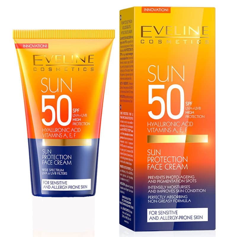Eveline Sun Protection Face Cream Spf 50 50 ml - 1