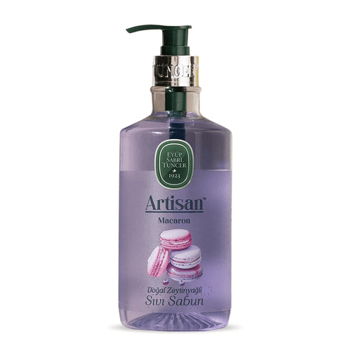 Eyüp Sabri Tuncer Artisan Natural Olive Oil Liquid Soap Macaron 600 ml - 1