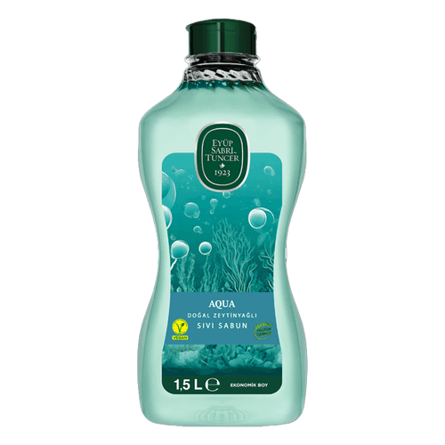 Eyüp Sabri Tuncer Natural Olive Oil Liquid Soap Aqua 1.5 l - 1