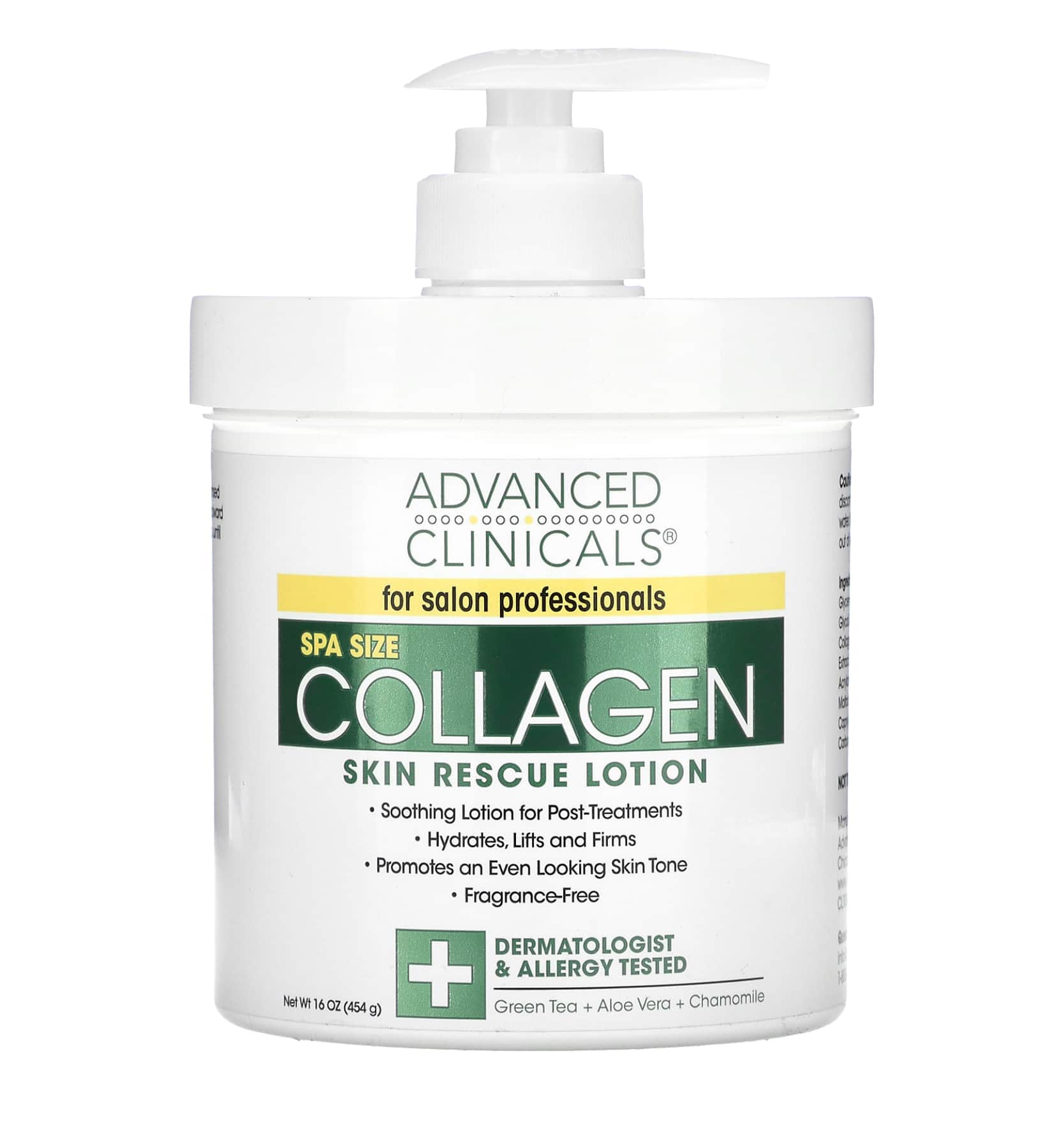 Advanced Clinicals Spa Size Collagen 454 g - 1