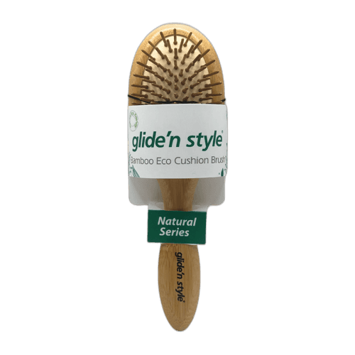 Glide'n Style Bamboo Eco Comb Brush - 1