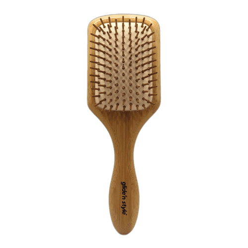 Glide'n Style Bamboo Eco Paddle Brush - 1