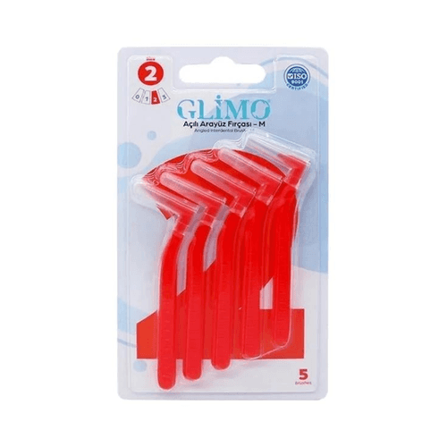 Glimo Angled Interdental Brush 0.51 mm 5 pcs - 1