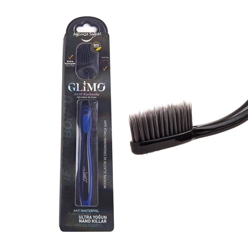Glimo Activated Carbon Oral Care Toothbrush - 1