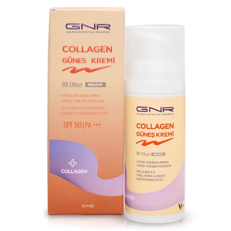 Gnr Collagen Sun Cream Spf 50 bb Effect Medium 50 ml - 1
