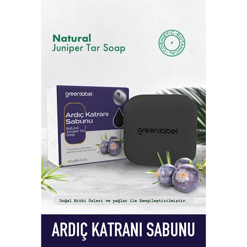 Greenlabel Juniper Tar Soap 120 gr - 2