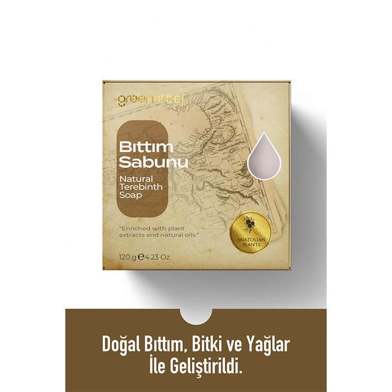 Greenlabel Bıttım Pistachio Soap - 120g Natural Moisturizer - 3